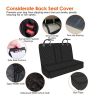 Pet Car Seat Cover Waterproof Scratchproof Pet Car Rear Protector Mat