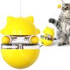 KIMPETS Cats Toy Tumbler Tracks Leaking Food Ball Toys Interactive Cat Intelligence Training Amusement Pet Products Cat Tunnel