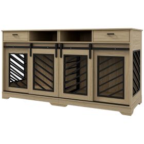 Dog Crate/Pet cages (Color: As shown)