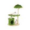 Cute Cat Tree for Indoor Cats with Supporting Frame