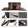 Foldable Airline Travel Pet Carrier Bag with Safety Strap