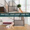 Portable Guard Net Stairs Doors Pets Dog Cat Baby Safety Gate Mesh Fence