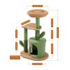 Cactus Cat Tree for Indoor Cat Tower Toy