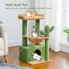 Cactus Cat Tree for Indoor Cat Tower Toy